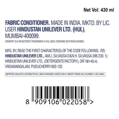 Comfort After Wash Morning Fresh Fabric Conditioner 430 ml
