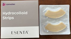 Esenta 423826 Thin Curve Hydrocolloid Strips 3cm x 9cm Strips Box of 80 Exp:2029