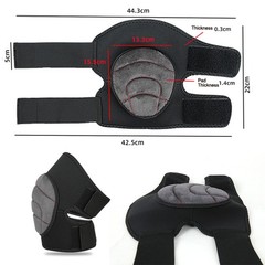 Thick Knee Support Brace Sports Knee Pad for Basketball Volleyball Shock Cushion