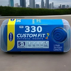 DR. SCHOLL’S CUSTOM FIT CF330 ORTHOTIC SHOE INSERTS 5-IN-1 ALL DAY PAIN RELIEF!!