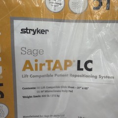 STRYKER SAGE AIRTAP LC PATIENT REPOSITIONING SYSTEM GLIDE SHEET BODY PAD