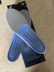 Superfeet Blue Insoles Men 9.5-11 Women 10.5-12 New in Box Arch Support