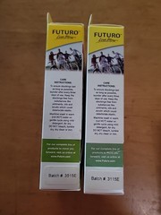 2 Futuro XL XLarge White Anti-Embolism Knee Length Closed Toe Stockings