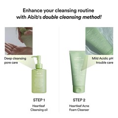Abib Pore Cleansing Oil Heartleaf 200ml – Gentle, Sensitive Skin, Blackhead Care