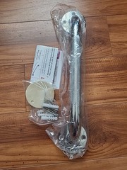 Nova Ortho Med Wall Heavy Duty Steel Grab Bar 12″ CHROME New. Open Box