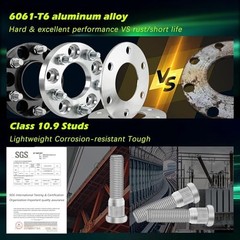 6×132 to 6×139.7 Wheel Adapters 25mm (1″) 74.5mm Bore M14x1.5 Studs (2pcs) |