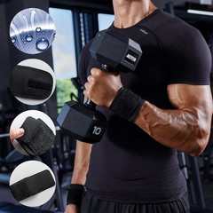2 Pack Adjustable Wrist Brace Support Straps for Gym Carpal Tunnel Relief