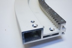 Acorn 180 Curve Stairlift Rail Track SI18896869 Internal Rotated 1st VB RH Sn