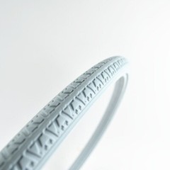 Grey Solid Wheelchair Tyre 22×1 3/8 inch G