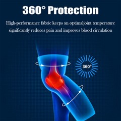 Leg Support Brace With Strap Thigh High Compression Sleeve Socks Pain Relief 1PC