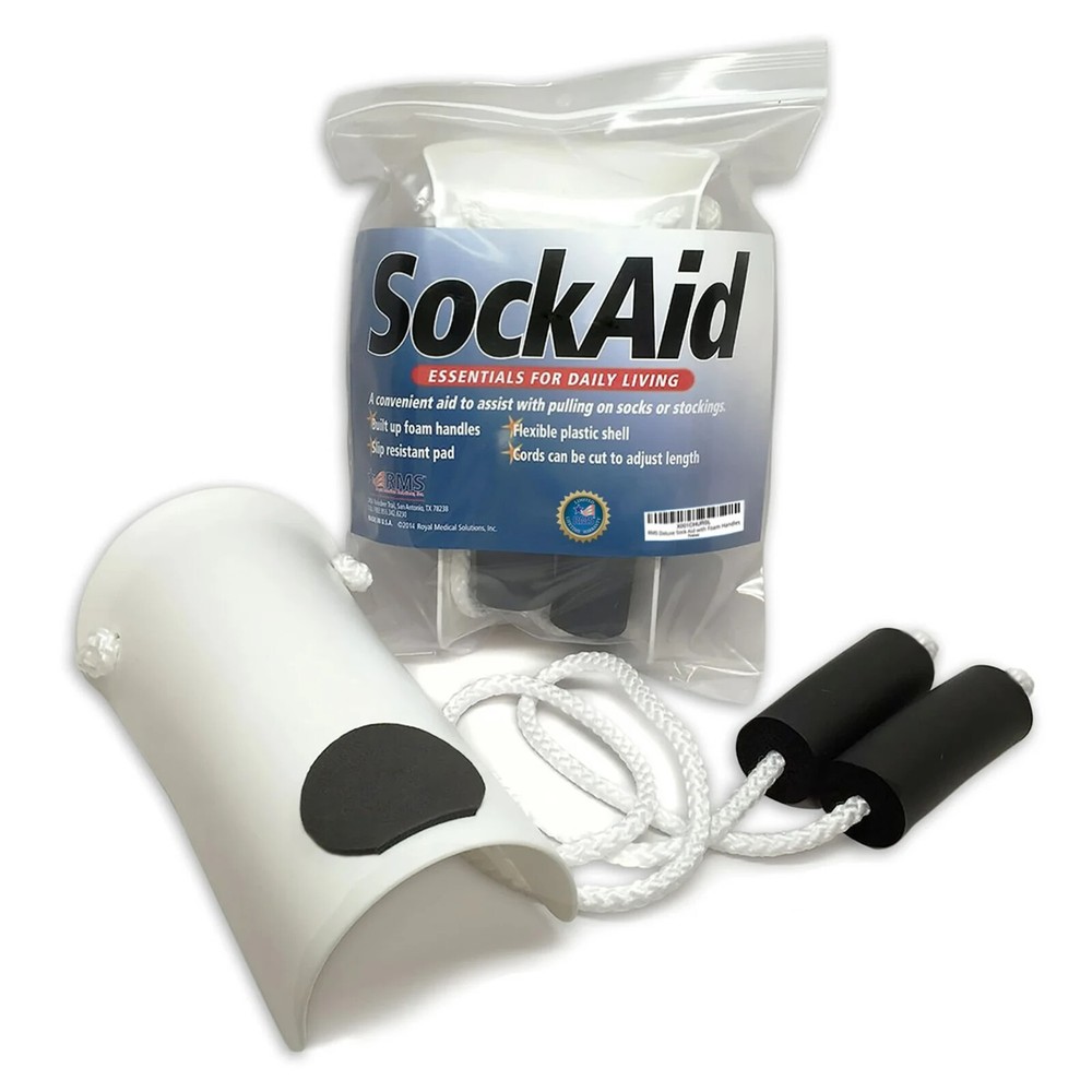 Royal Medical Solutions Sock Aid, Sock Puller, Stocking Aid, Socks Helper