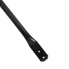 Universal Step Handrail Sturdy Black Metal For Stairs Porch & Loft Steps
