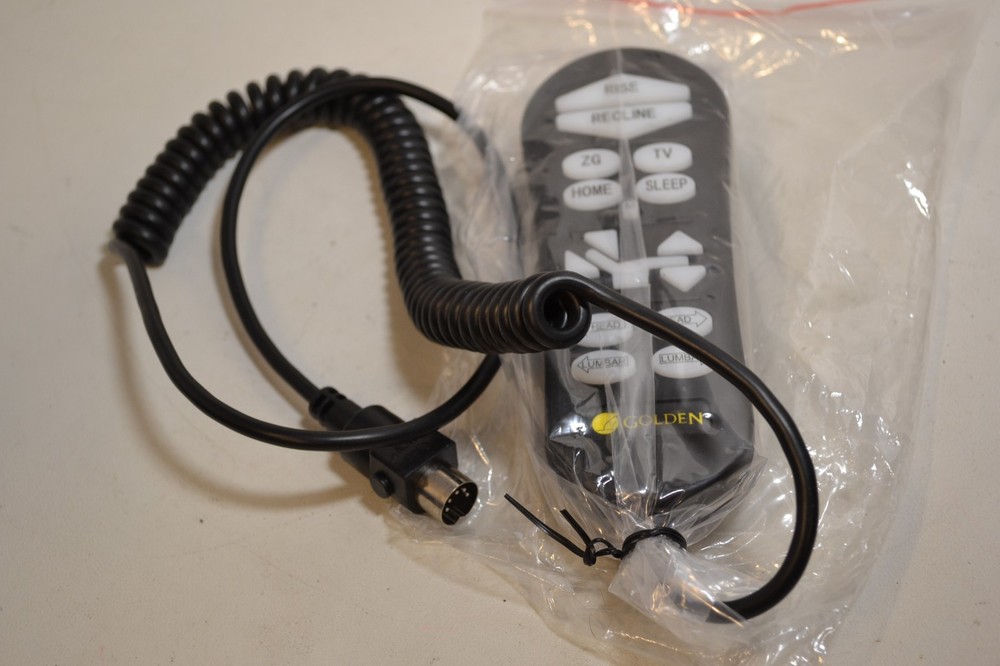 GENUINE Golden Technologies Lift Chair Remote Control 5-pin ZK3200-HC Rev F