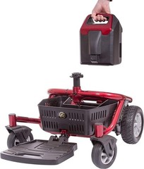 Golden Technologies – LiteRider Envy – Compact Power Chairs (Solar Flare Orange)