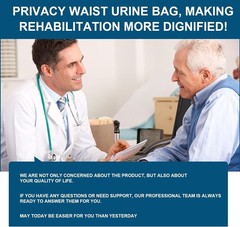 Urine Test Complete Kit，with Funnel, Temperature Strip， Lining Sample Bag, Urine