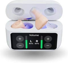 Audien Hearing ATOM X -Rechargeable OTC Hearing Aids – PLUS 4 new Atom One