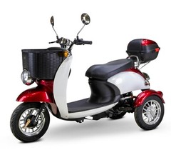 Yellow Supreme Mobility Scooter 400 lb Cap USA Warranty Service No Assembly Req