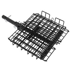 Folding Rear Basket Accessory For Mobility Scooters Power Chairs w/Hitch Receive