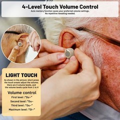 OTC Rechargeable Hearing Aids for Seniors/Adults, Background Noise Reduction …