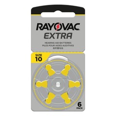 24 pcs A10 10 Size 10 PR70 Rayovac Extra Card 1.5V Zinc Air Hearing Aid Battery