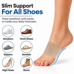 Plantar Fasciitis Arch Supports – Compression Sleeves & Foot Braces for Heel Pai