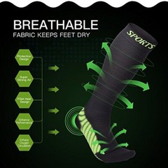 Men Women Compression Socks Stockings by Pacearth Calf Leg Sports 20-30mmHg