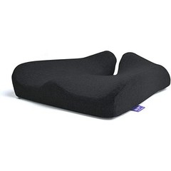 Cushion Lab Ergonomic Seat Cushion – Coccyx & Sciatica Support – BLACK