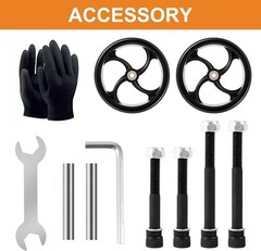Durable 2 PCS 7-Inch Replacement Wheels for Wheelchairs – Eco-Friendly Material