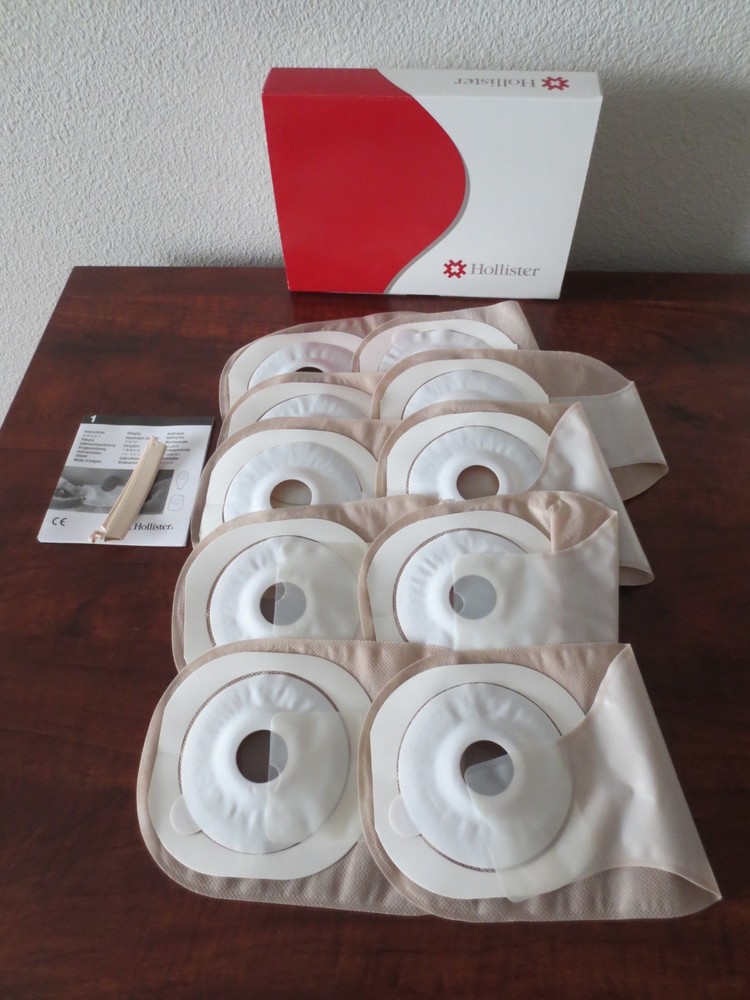 Hollister Ostomy Pouch/Bag # 8613 Lot Of 10 Exp. 2019