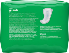 Amazon Basics Men’S Incontinence Guards, Maximum Absorbency, Moisture-Wicking wi