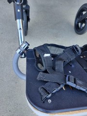 Convaid Cruiser 16” Special Needs Stroller Wheelchair Blue READ DESCRIPTION