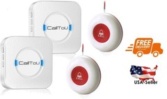 Wireless caregiver pager 2 chimes and 2 call buttons + FREE SHIPPING