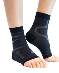 Thirty 48 Plantar Fasciitis Socks – Foot Compression Sleeves Black 1 Pair Large