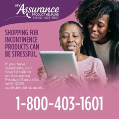 Assurance Women’s Incontinence & Postpartum Underwear, 2XL, (54 Count)