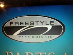 Quickie Freestyle Power Chair F! FENDERS Metallic Silver or Metallic Blue Pick