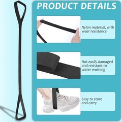 Extra Long Leg Lifter Strap Adjustable Foot Lift Aid for Limited Mobility New US