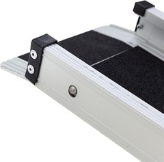 Silver Spring Wheelchair Telescoping Track Ramp 5 Foot Adjustable 600 lb capacit