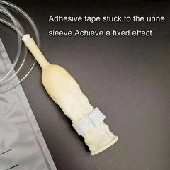 Condom Catheter External Self Sealing Set 10Pcs Male Condom Catheter 1Pcs 500Ml