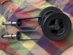 Quickie IRIS TILT WHEELCHAIR 6 In FRONT FORKS & CASTERS Primo Wheels 5.5″