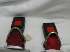 Sure Lok FE200855, FE200907, L-Track Retractor Wheel Chair Seat Belt Assembly