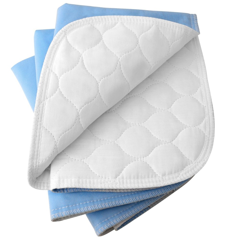 3 PCS 18 x 24 Inch 4Layer Ultra Soft Quilted Heavy Absorbency Bed Underpads