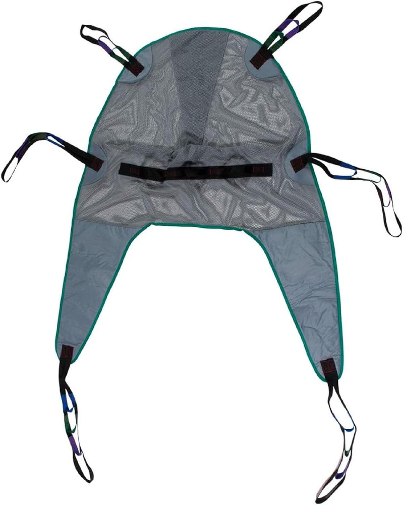 Full Body Divided Leg Sling – Easy-To-Wash Mesh Fabric for Bathing and Toileting