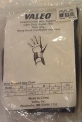 Valeo Ambidextrous Wrist Supports – Light Duty Model WLT – Large