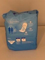 Medline FitRight Bladder Control Pads, Maximum Absorbency, 3.25″ x 13″ 14 count