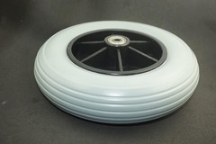 8 Inch Solid Rubber Caster Tires for Wheelchair Electric Powerchair Use
