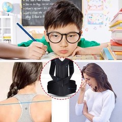 Adjustable Posture Corrector Back Brace Spine Lumbar Belt Unisex