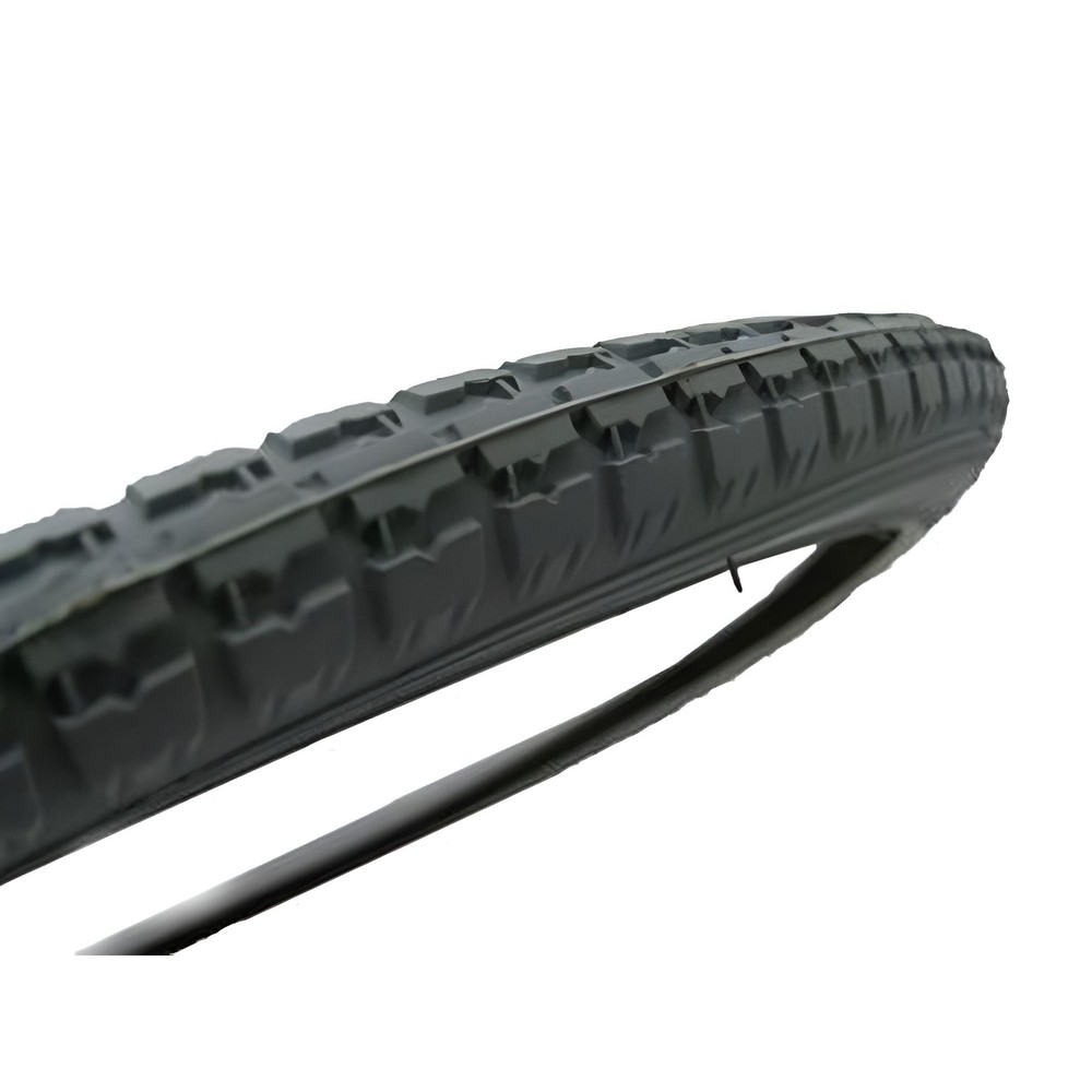 Invacare Wheelchair Pneumatic Tire 24×1-3/8in, Light Gray Tread Replacement
