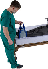Transfer Sling – Moving Assist Hoist Gait Belt Harness Device with Heavy Duty 40