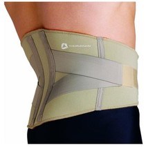 Thermoskin Back Lumbar Support Brace, Size XX-Large, Unisex Beige