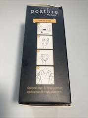 Discreet Unisex Posture Corrector That Provide Clavicle and Shoulder Support